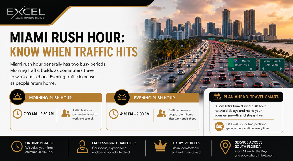 miami rush hour booking