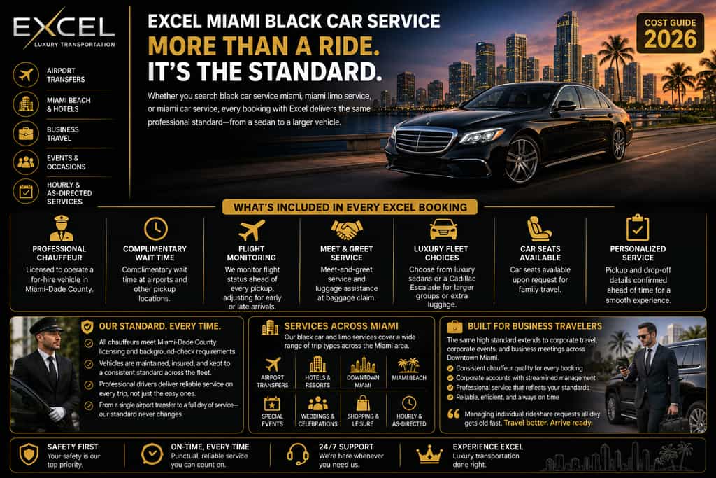 black car service miami